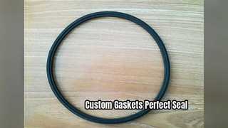 কাস্টম রাবার gaskets স্পষ্টতা sealing সমাধান