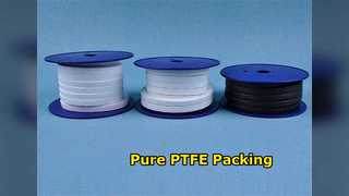 PTFE গ্রন্থি প্যাকিং রাসায়নিক প্রতিরোধের